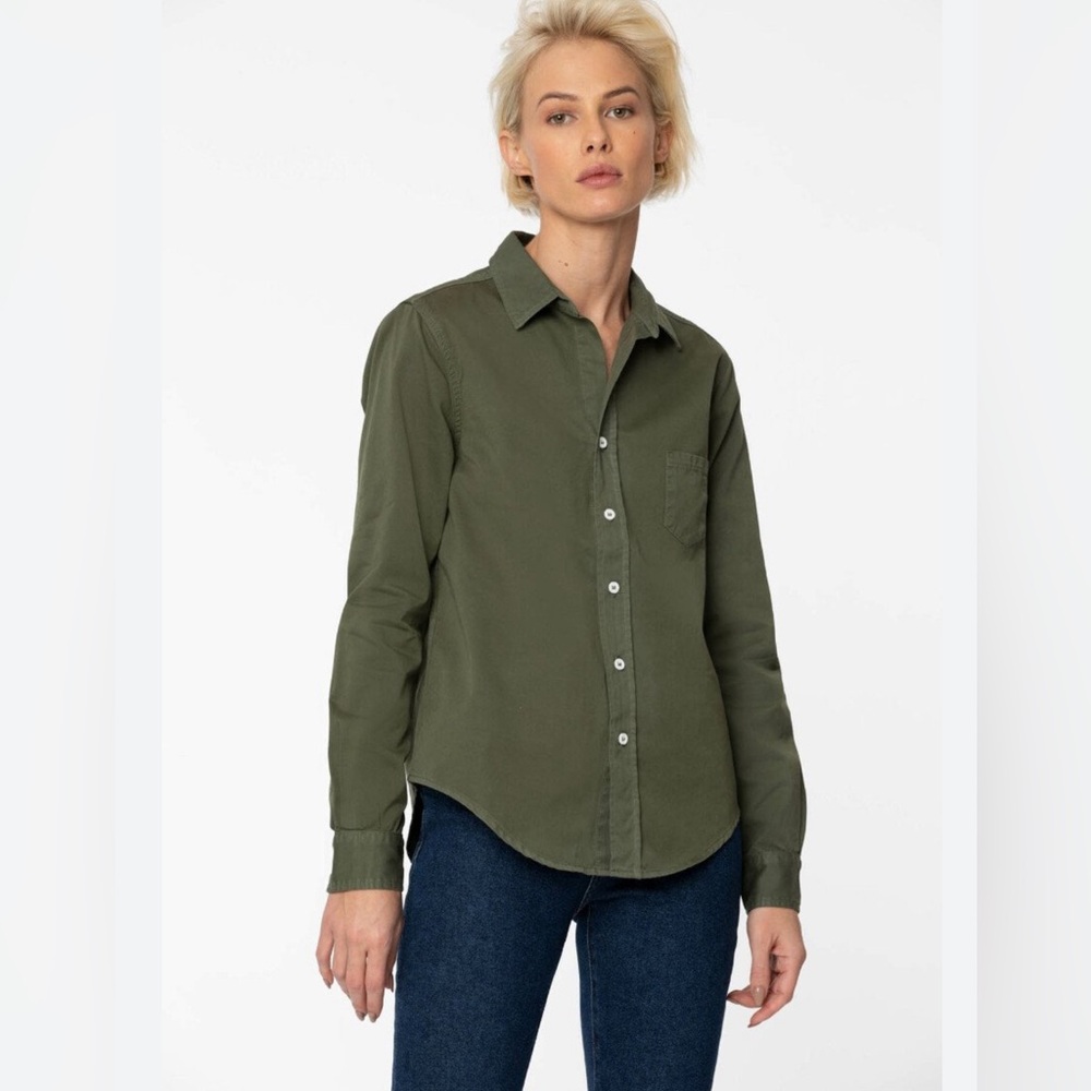 GAP Army Green Button Up
